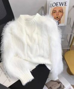 بلوز بافت خزدار ترک