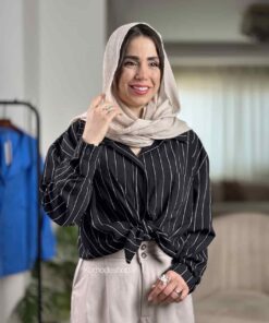 شومیز راه راه پری ترک