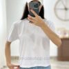 تیشرت کراپ قد 52 ساده