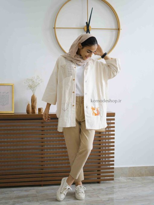 شومیز روباه گلدوزی - Image 3