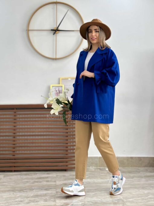 کت عروسکی یقه انگلیسی داکرون80134 - Image 8