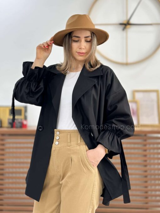 کت عروسکی یقه انگلیسی داکرون80134 - Image 11