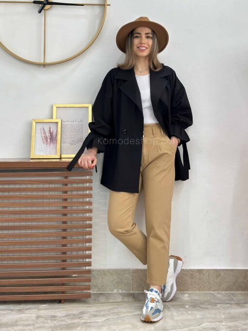 کت عروسکی یقه انگلیسی داکرون80134 - Image 4