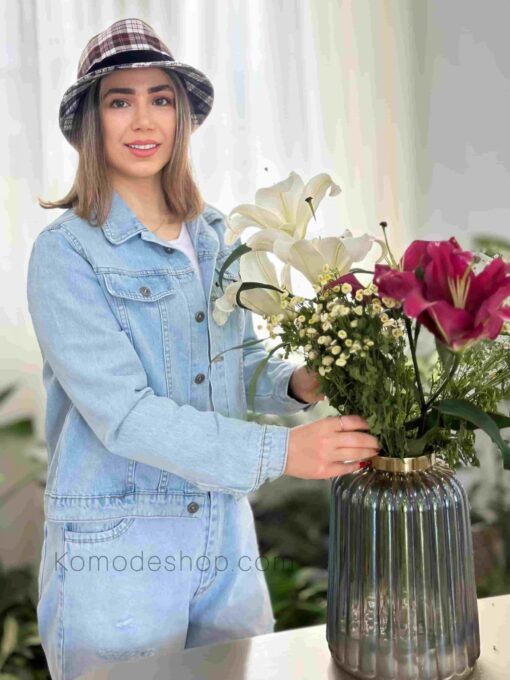 کت جین کوتاه فشن - Image 3