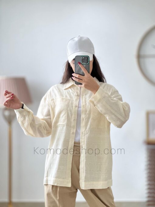 شوميز مانتويي مكرومه - Image 2