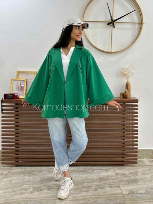 کت اسپرت کمر گت داکرون زیپو - Image 6