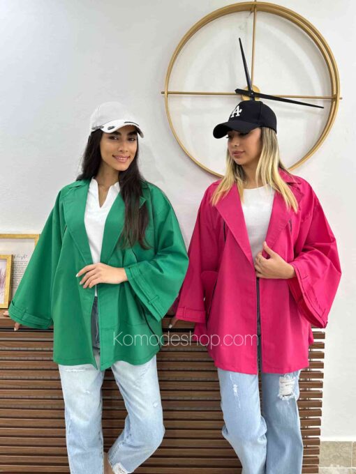 کت اسپرت کمر گت داکرون زیپو - Image 3