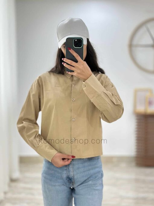 شومیزکراپ لینن سارا - Image 5