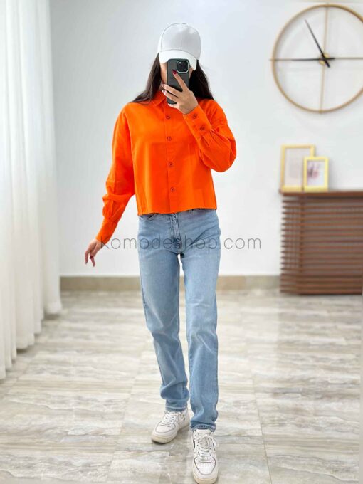 شومیزکراپ لینن سارا - Image 8