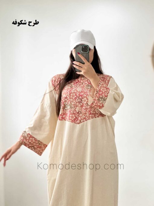 کفتان بلند هندی نچرال - Image 6
