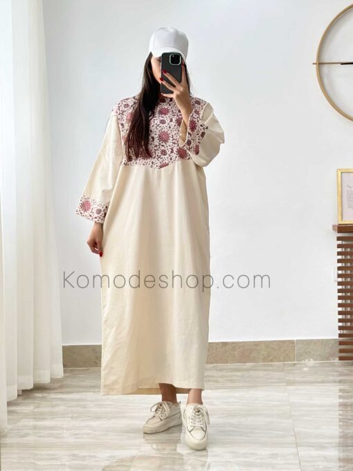 کفتان بلند هندی نچرال - Image 7