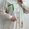 شومیز مانتویی گربه