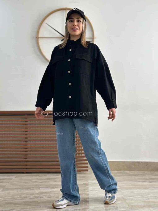 کت جین یقه دیپلمات - Image 3