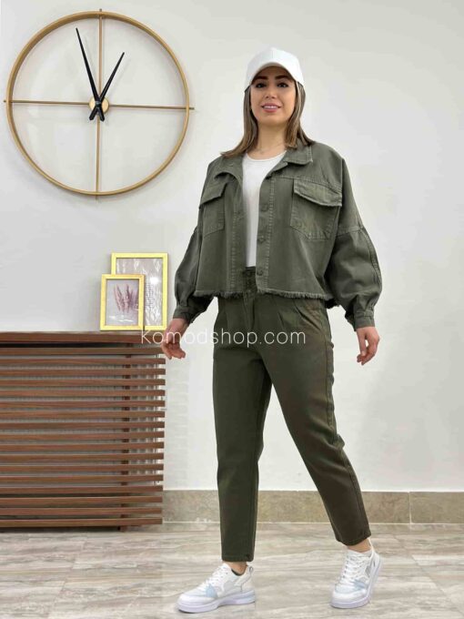 کت کراپ sis کتان - Image 18