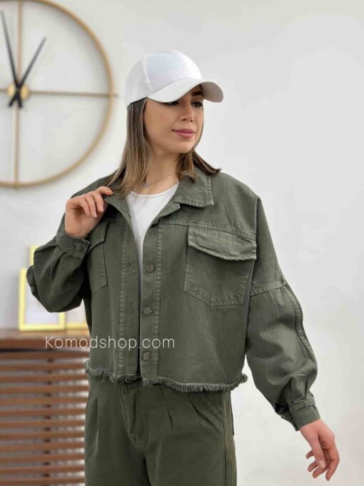 کت کراپ sis کتان - Image 17