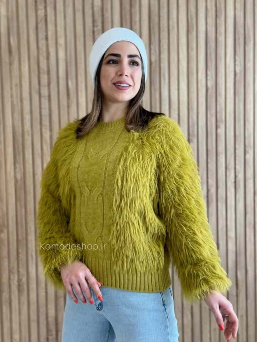 بلوز بافت خزدار ترک - Image 6