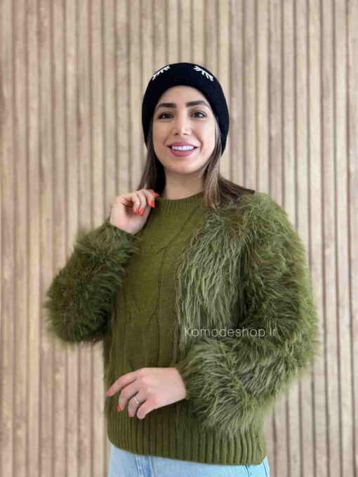بلوز بافت خزدار ترک - Image 7
