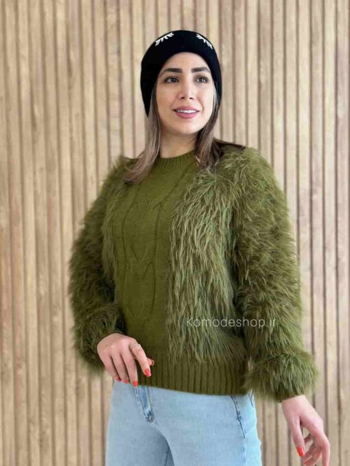 بلوز بافت خزدار ترک - Image 10