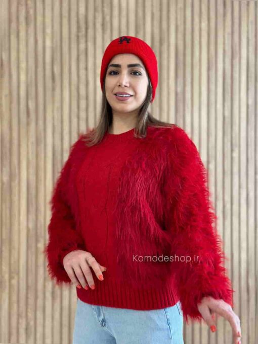 بلوز بافت خزدار ترک - Image 4