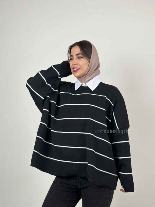 بافت راه راه باریک نازلی - Image 5