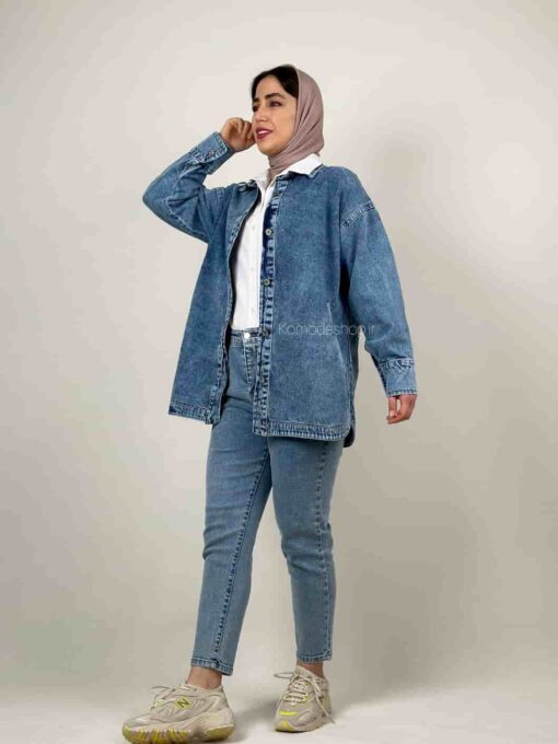 شومیز جین فیلتو یامین - Image 5