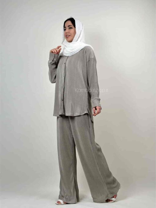 ست شومیز شلوار پیلیسه ملودی - Image 8