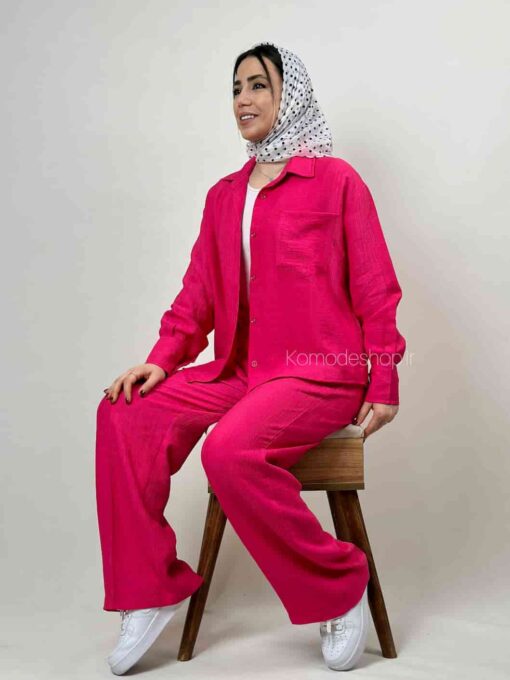 ست شومیز شلوار شایلی - Image 10