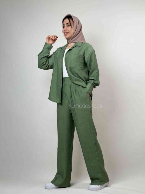 ست شومیز شلوار شایلی - Image 17