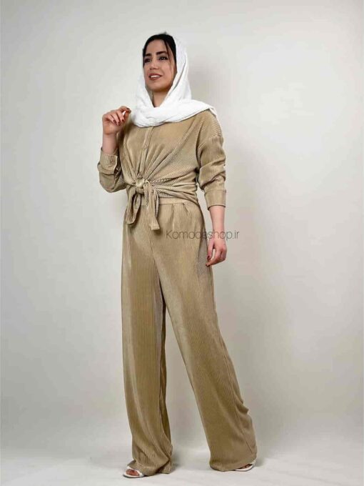 ست شومیز شلوار پیلیسه ملودی - Image 2