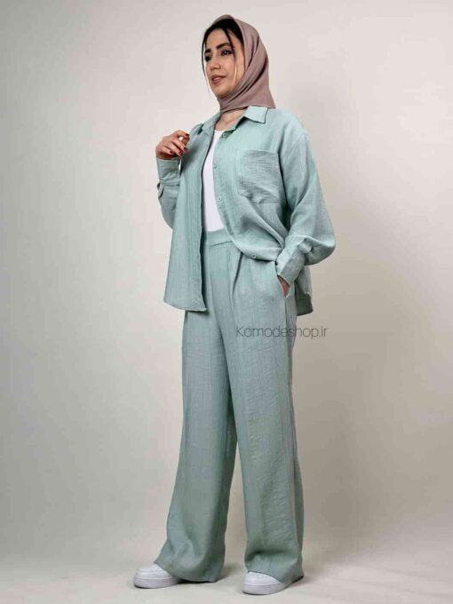 ست شومیز شلوار شایلی - Image 15