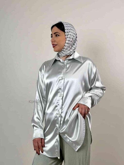 شومیز ساتن رویا - Image 13