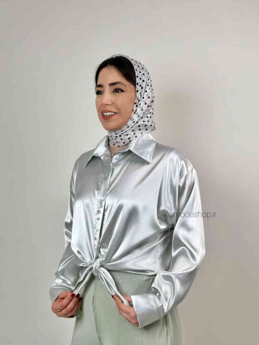 شومیز ساتن رویا - Image 11
