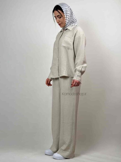 ست شومیز شلوار شایلی - Image 7