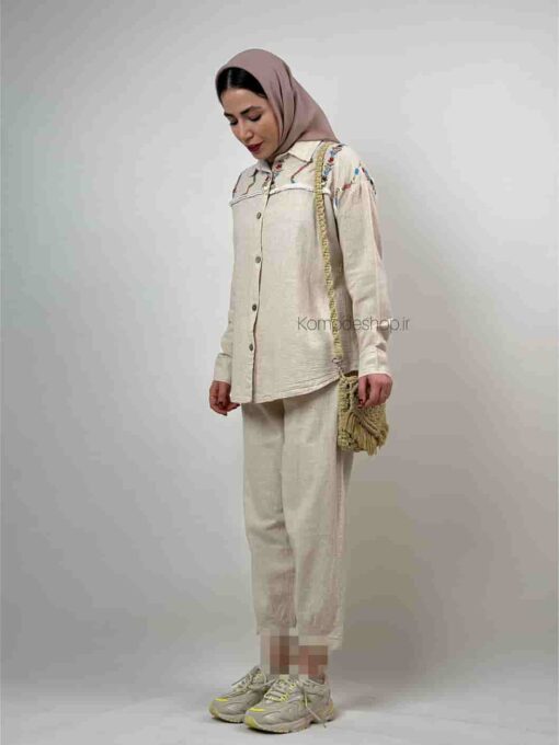 شومیز سوزن دوزی مرجان - Image 10