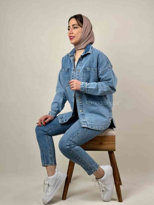 کت جین منگو پایین هلال - Image 5