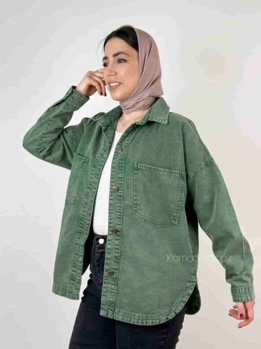 کت جین رنگی زارا - Image 5