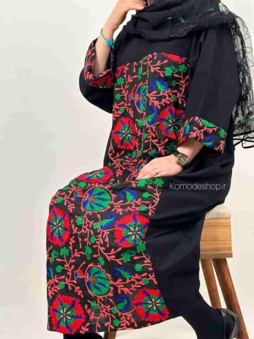 کفتان بخارا دوزی ساحل - Image 11