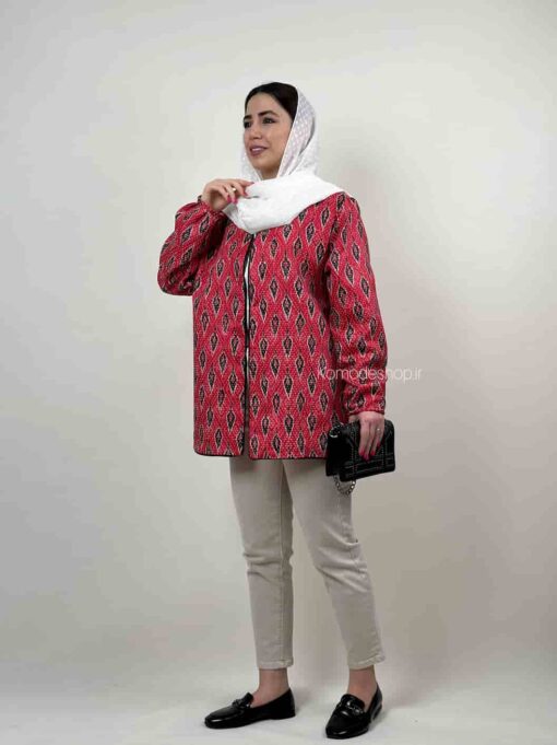 مانتو کتی لینن کوک دوزی خاتون - Image 18