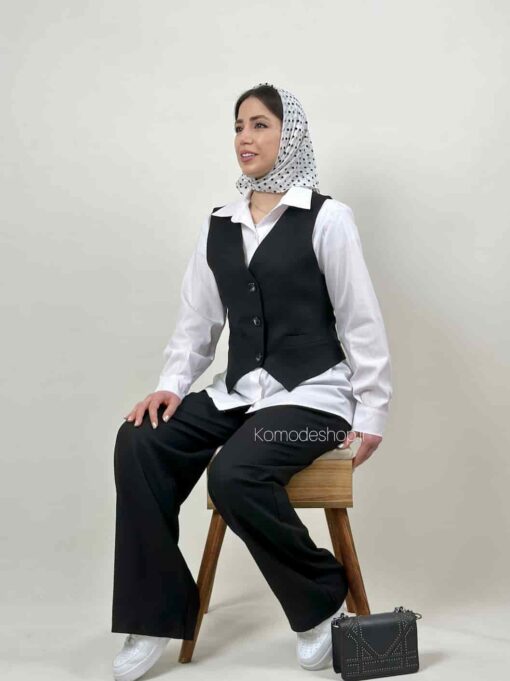 ست جلیقه شلوار کاترینا - Image 8