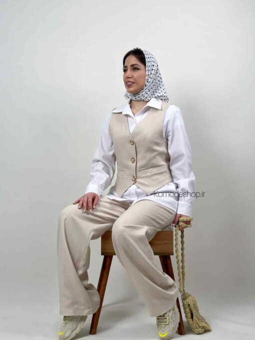 ست جلیقه شلوار کاترینا - Image 13