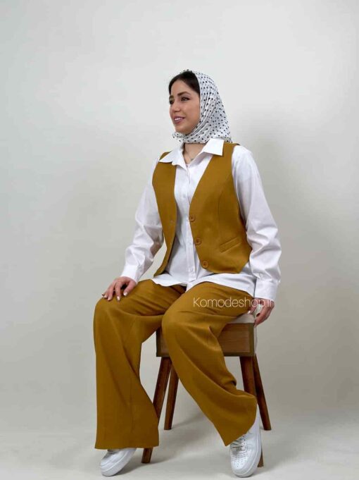 ست جلیقه شلوار کاترینا - Image 4