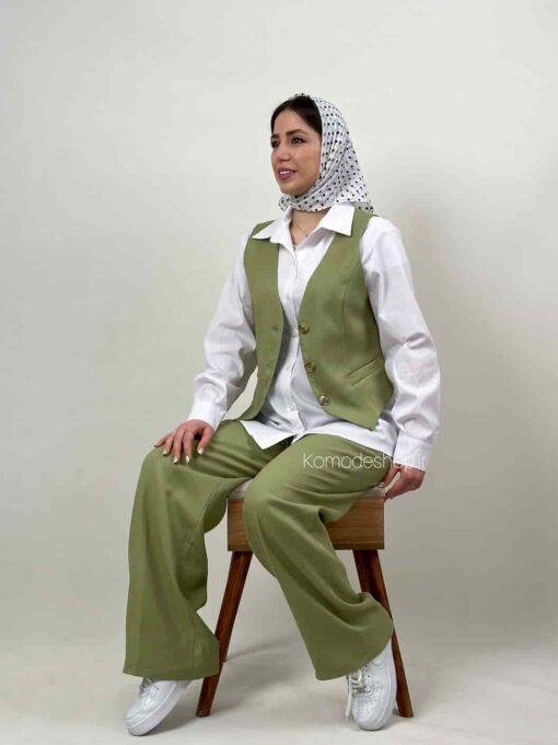 ست جلیقه شلوار کاترینا - Image 10
