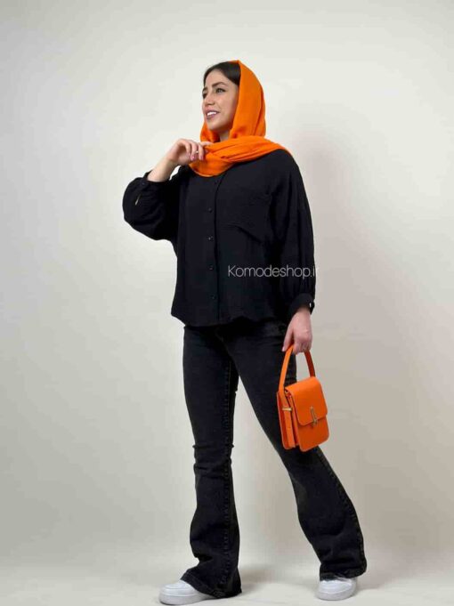 شومیز مانتویی دبل فیس هلن - Image 20