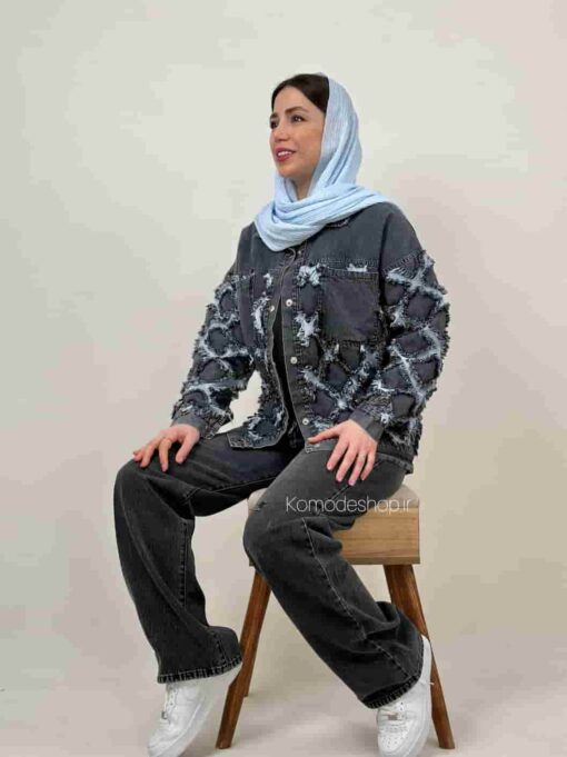 کت جین کاغذی چهل تیکه رومانو - Image 2