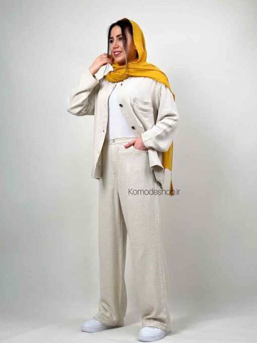 ست شومیز شلوار کنفی هرمز - Image 6