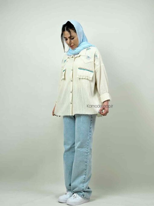 شومیز صدف دوزی صدف - Image 8