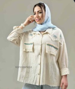 شومیز صدف دوزی صدف