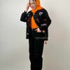 کت جین گلدوزی جی جی