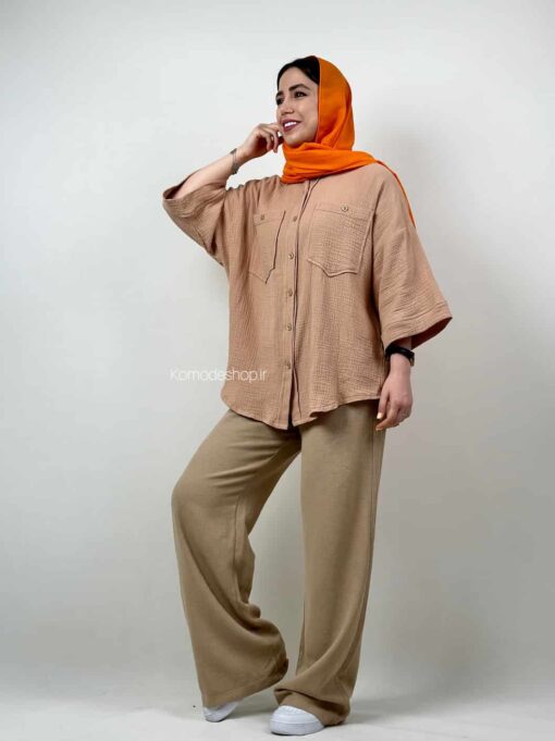 شومیز دبل فیس لاوین - Image 5
