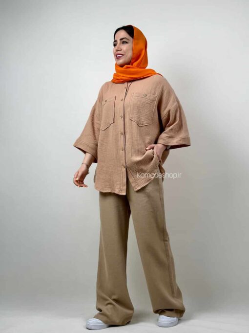 شومیز دبل فیس لاوین - Image 15